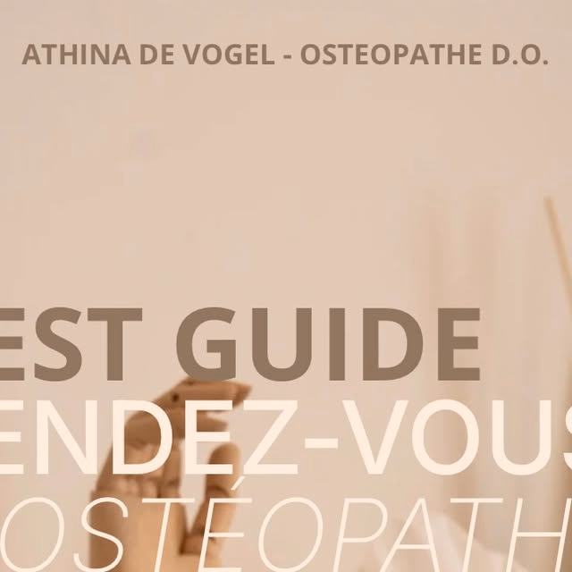 Couverture Instagram du guide sur les choses à savoir avant un rendez-vous chez l’ostéopathe